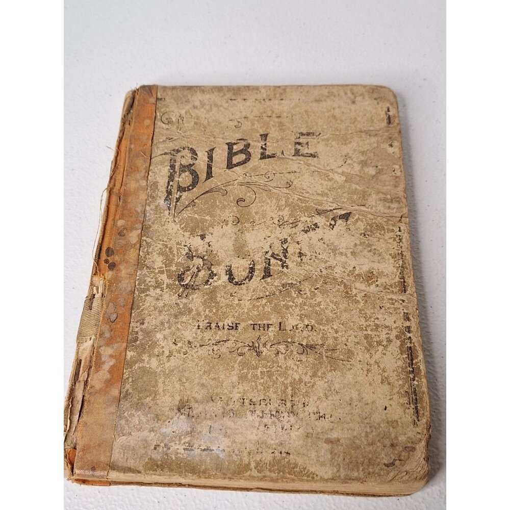 Bible Songs 1891 Pittsburgh Pres. Publication Songbook